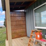 Sept 2022 - Trellis goes up.